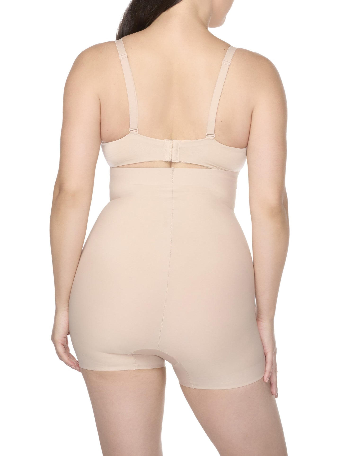 High-Waist Shaping Boyshort with LYCRA print technology