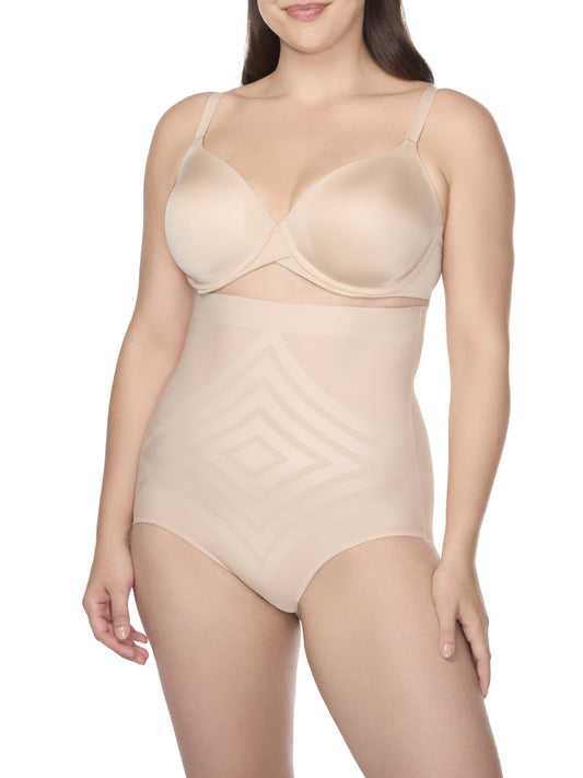 High-Waist Shaping Brief with LYCRA  print technology